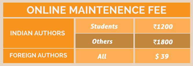 Fee Structure for submitting a research paper at IJARnD